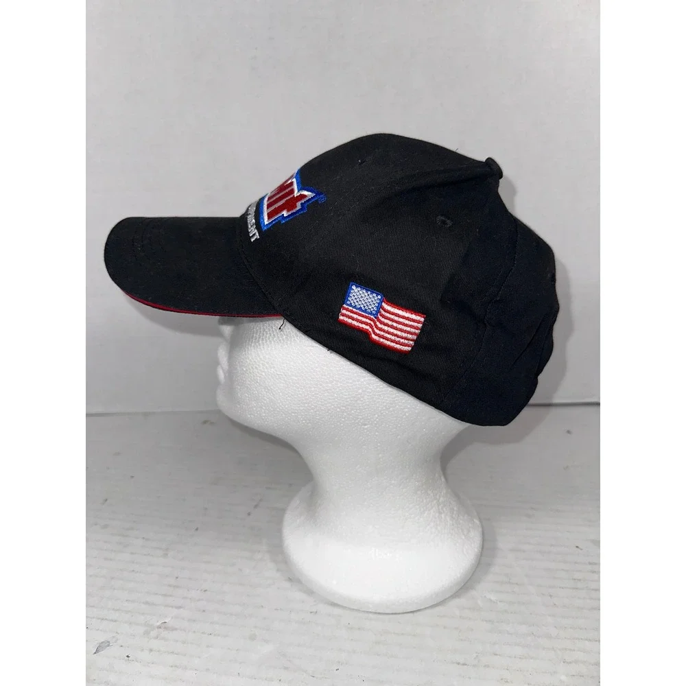 Summit Racing Equipment‎ Black Adjustable Hat Embroidered Logo Baseball Cap Hat